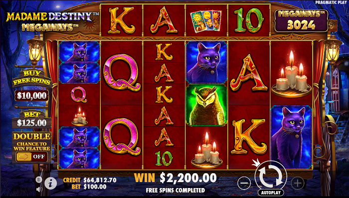 Madame Destiny Megaways slot from Pragmatic Play